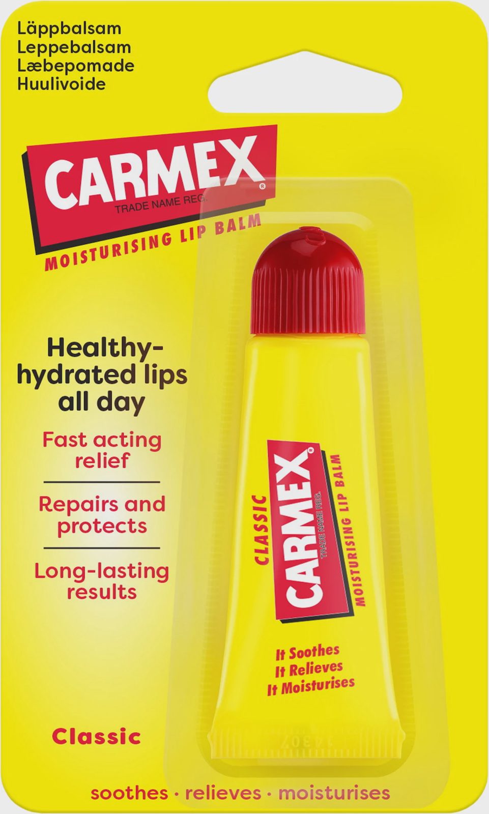 Carmex Lip Balm Tub 10 ml