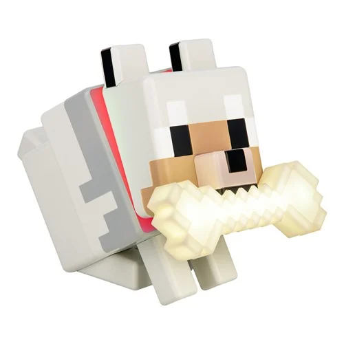 Paladone Minecraft Wolf GloBuddies Dekorationslampa