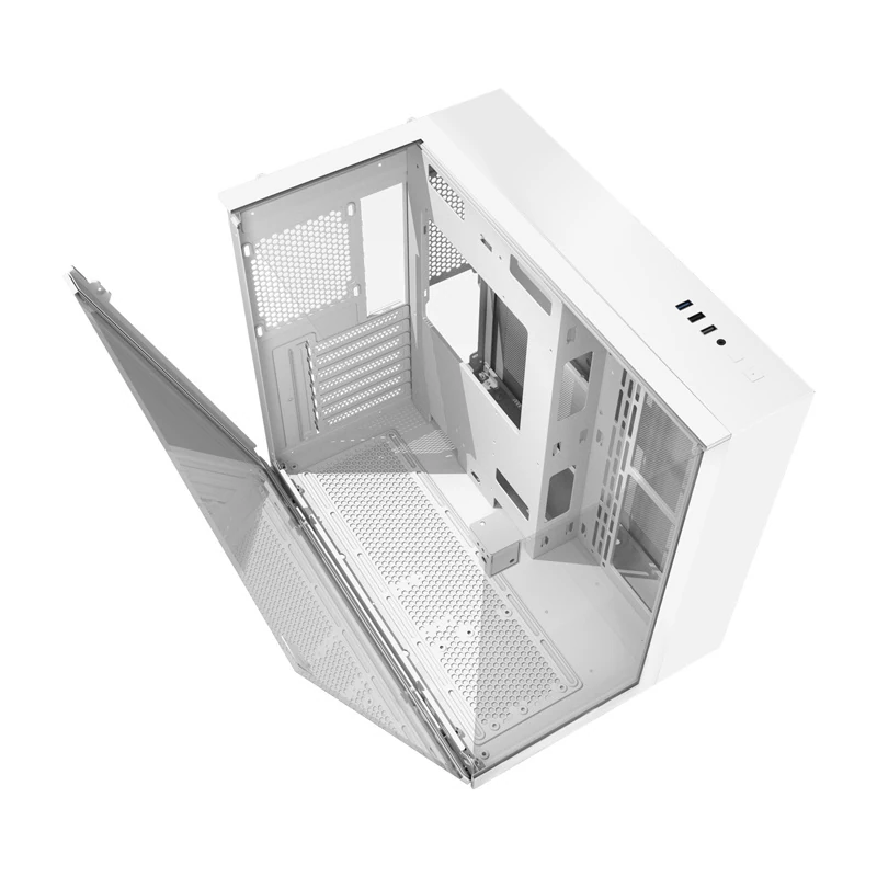 Darkflash TH285M Computer Case - Chassi - Vit, bild 5