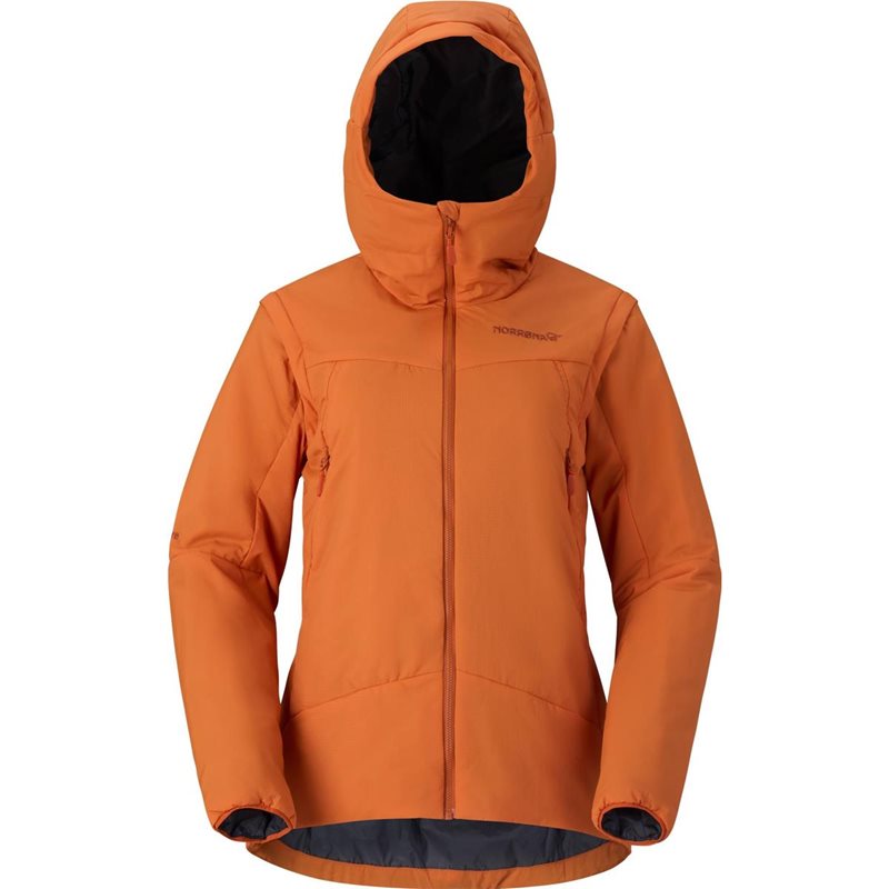 Norrøna Møre Thermo60 Aero100 Jacket W'S Gold Flame - S