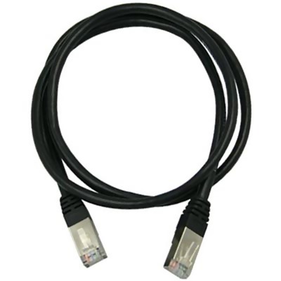 DELTACO TP-kabel Cat6 F/UTP Svart 10 m