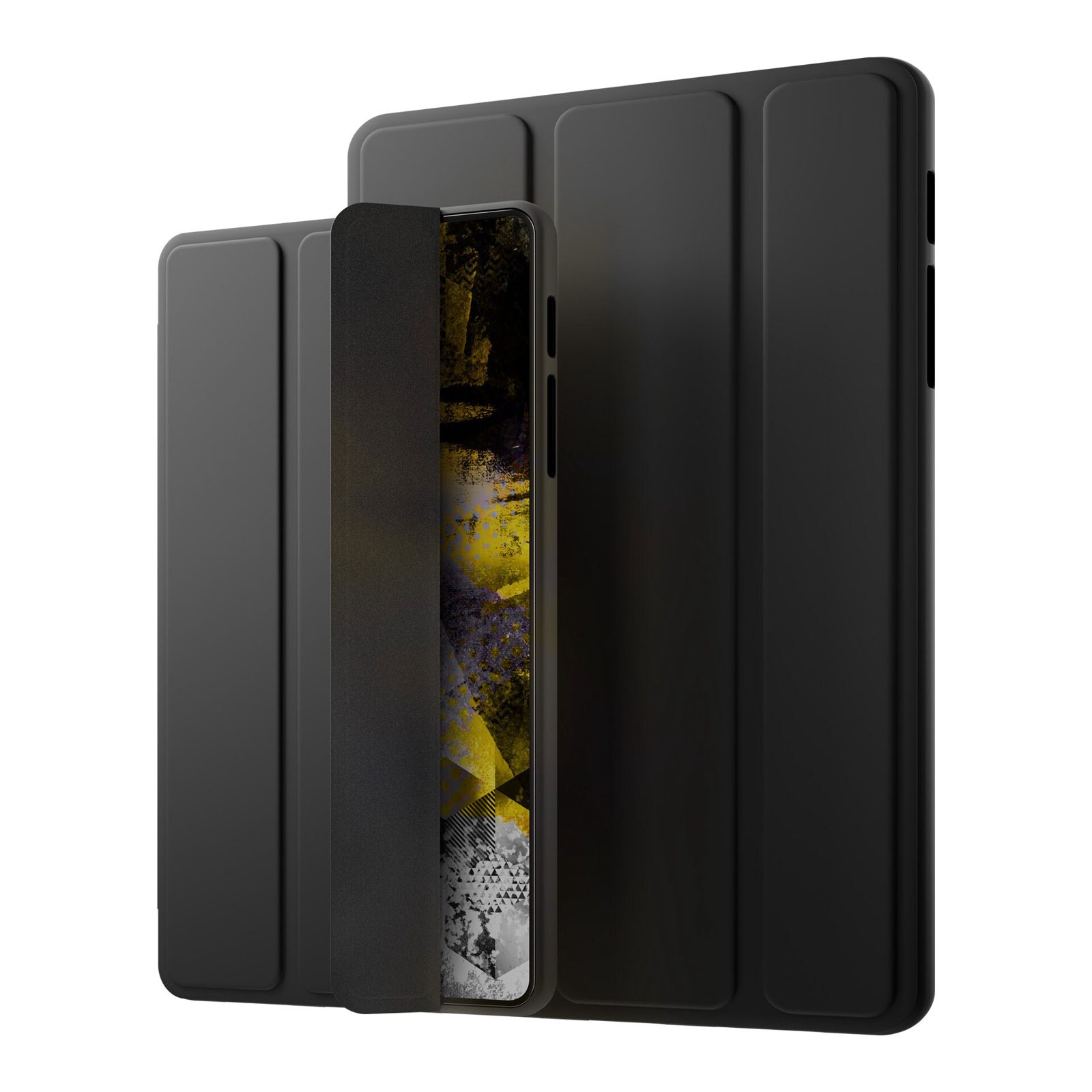 Mjukt fodral till Samsung Galaxy Tab S10 FE – Svart, bild 4