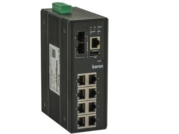 Barox LT-L802GBTME, hanterad, L3, Gigabit Ethernet (10/100/1000), Full duplex