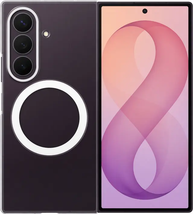 Samsung Galaxy Z Fold8 Ultra Clear magnetiskt skal, transparent