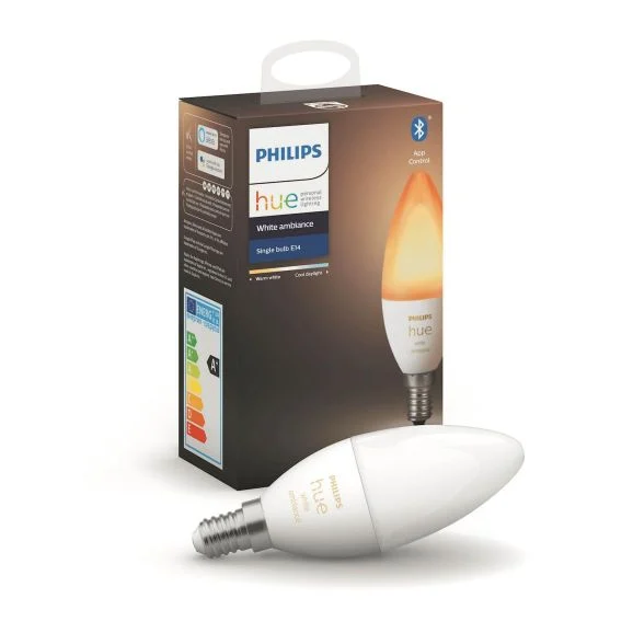 Philips Hue Ambiance Smart LED-lampa E14 470 lm 1-pack