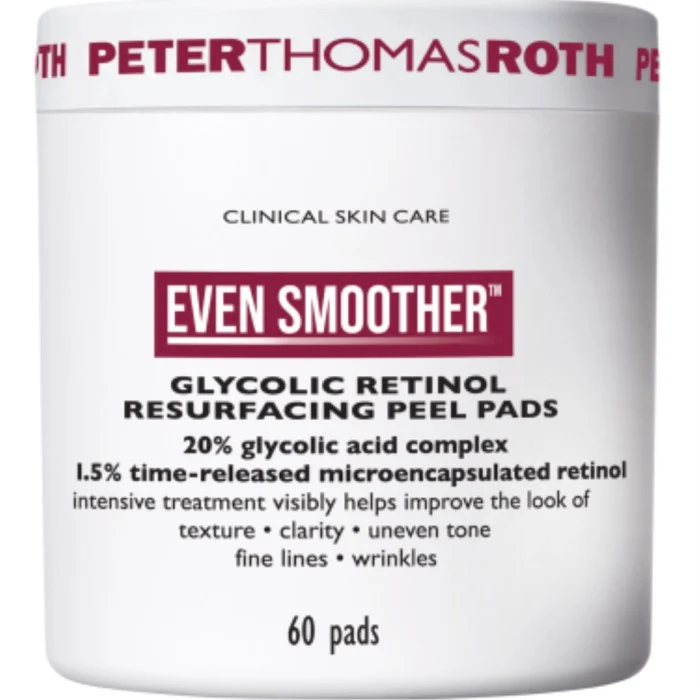 Peter Thomas Roth Even Smoother™ Glycolic Retinol Resurfacing Peel Pads 60 ml