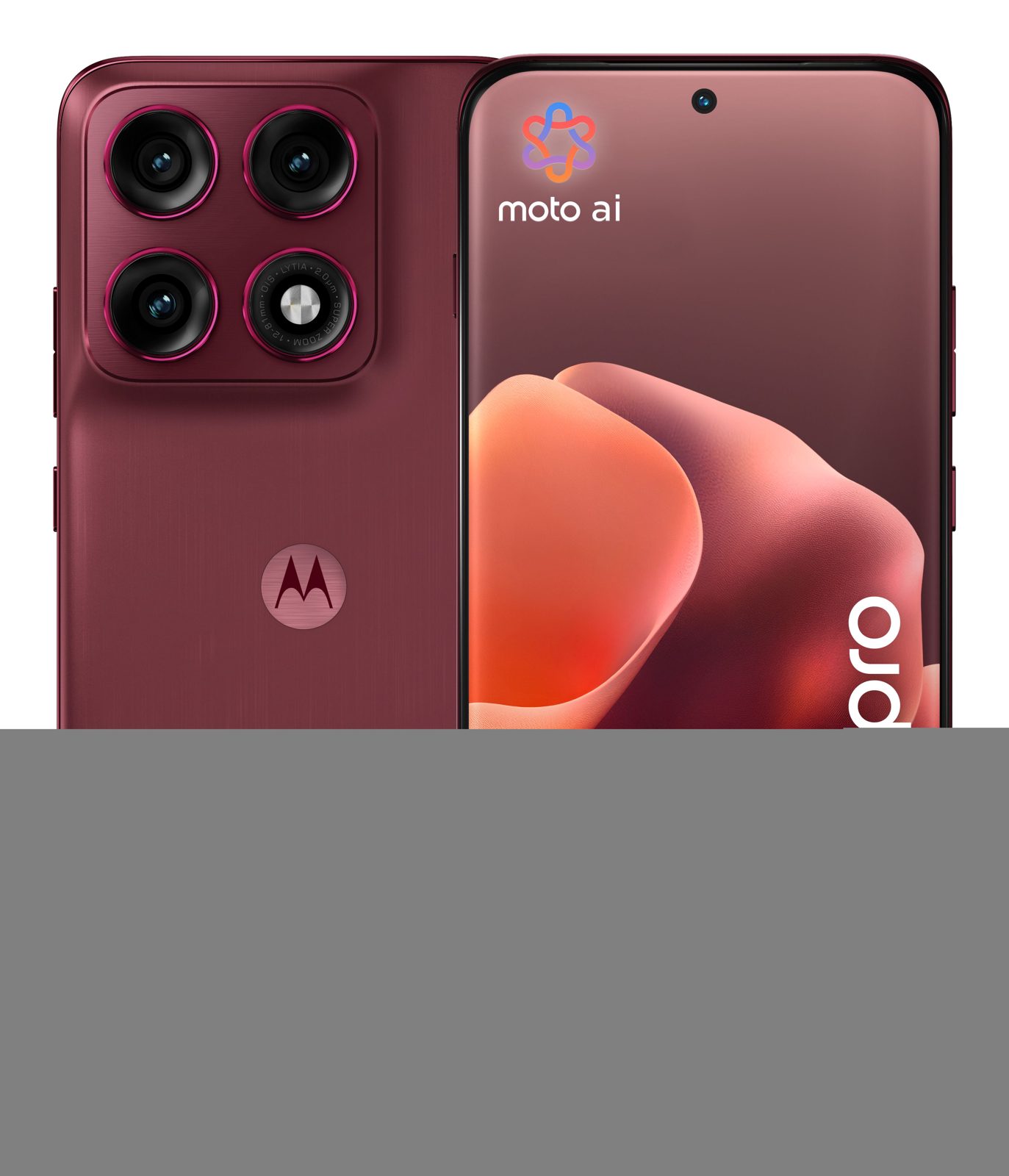 Motorola edge 70 pro smartphone 5G 12 GB RAM 512 GB, Bordeaux
