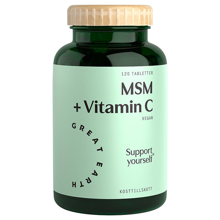 Great Earth MSM 1000 mg + Vitamin C 120 tab, bild 4