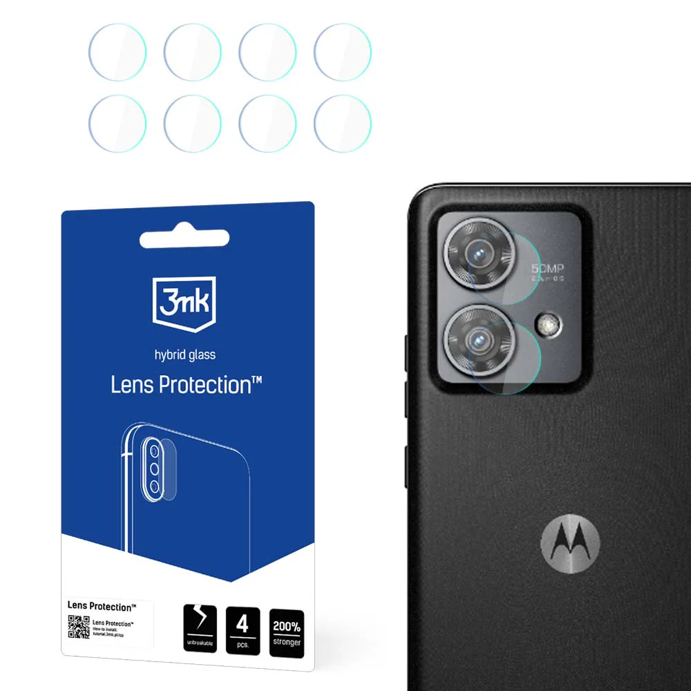 3mk Lens Protection™ hybridkameraglas för Motorola Edge 40 Neo