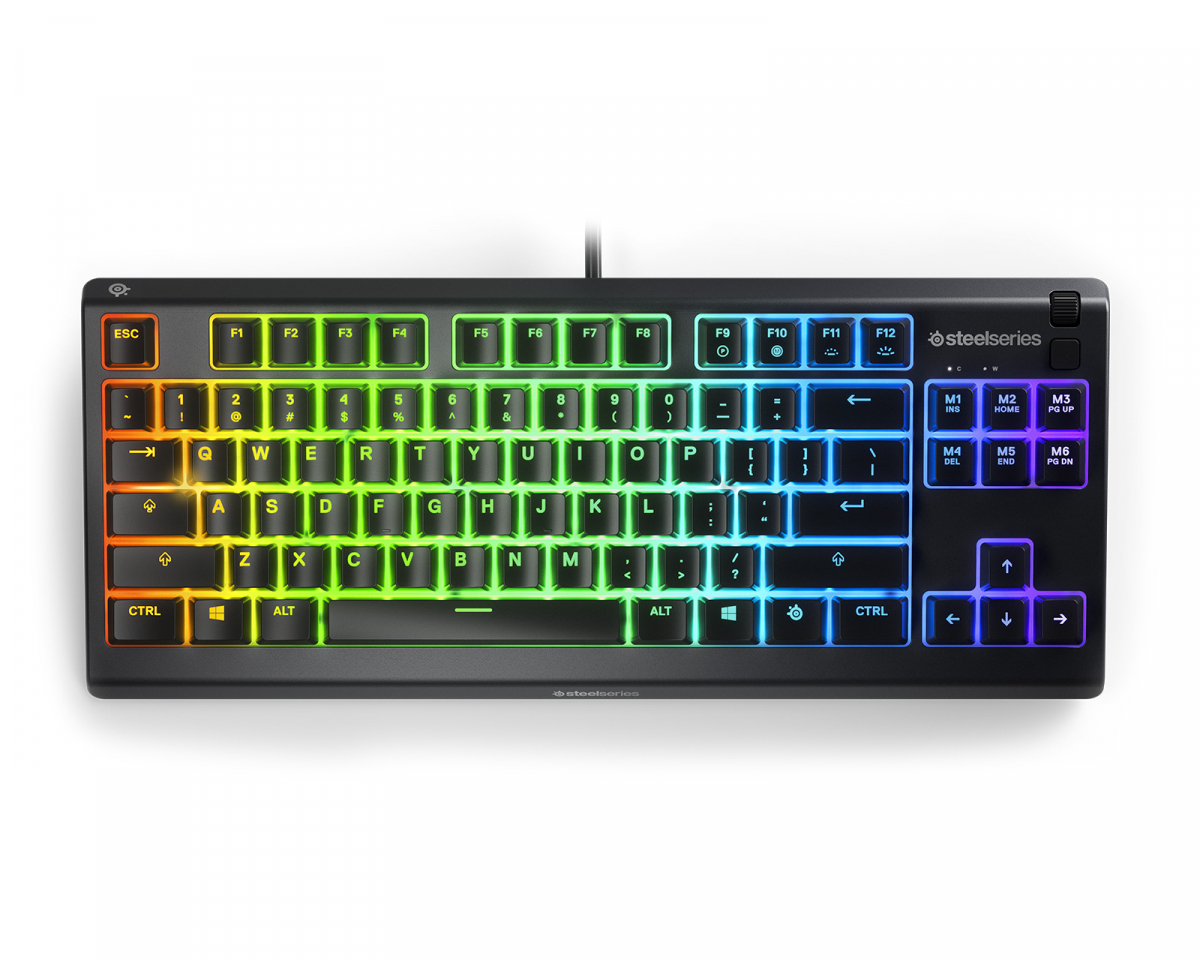 SteelSeries Apex 3 TKL Nordisk gamingtangentbord - svart, bild 5