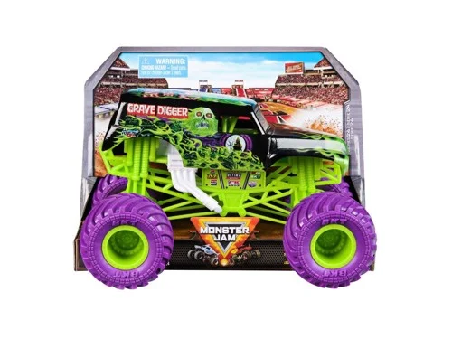 Monster Jam 1:24 Die Cast - Grave Digger, bild 2