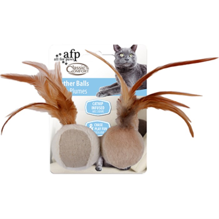 All For Paws Classic Comfort Fjäderboll 18x5x5 cm