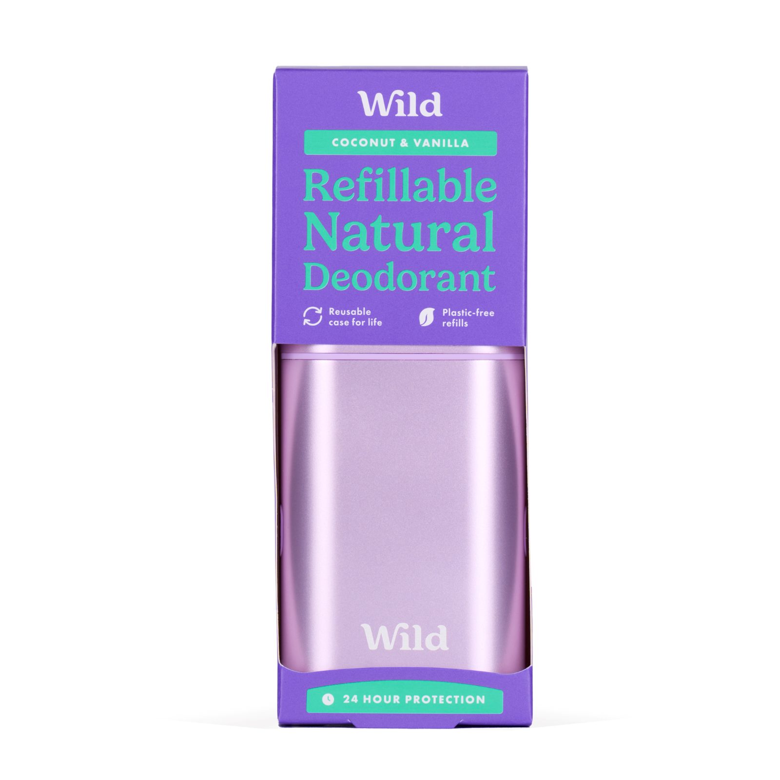Wild Deo Coconut & Vanilla Purple Case 40 g