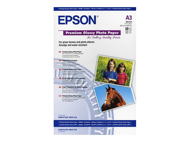 Epson EPSS041315 A3 blankt fotopapper