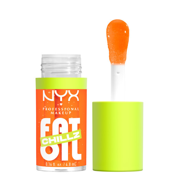 NYX PROFESSIONAL MAKEUP Fat Oil Chillz Lip Drip Lip Oil 15 Citrus Chiller 15 Citrus Chiller