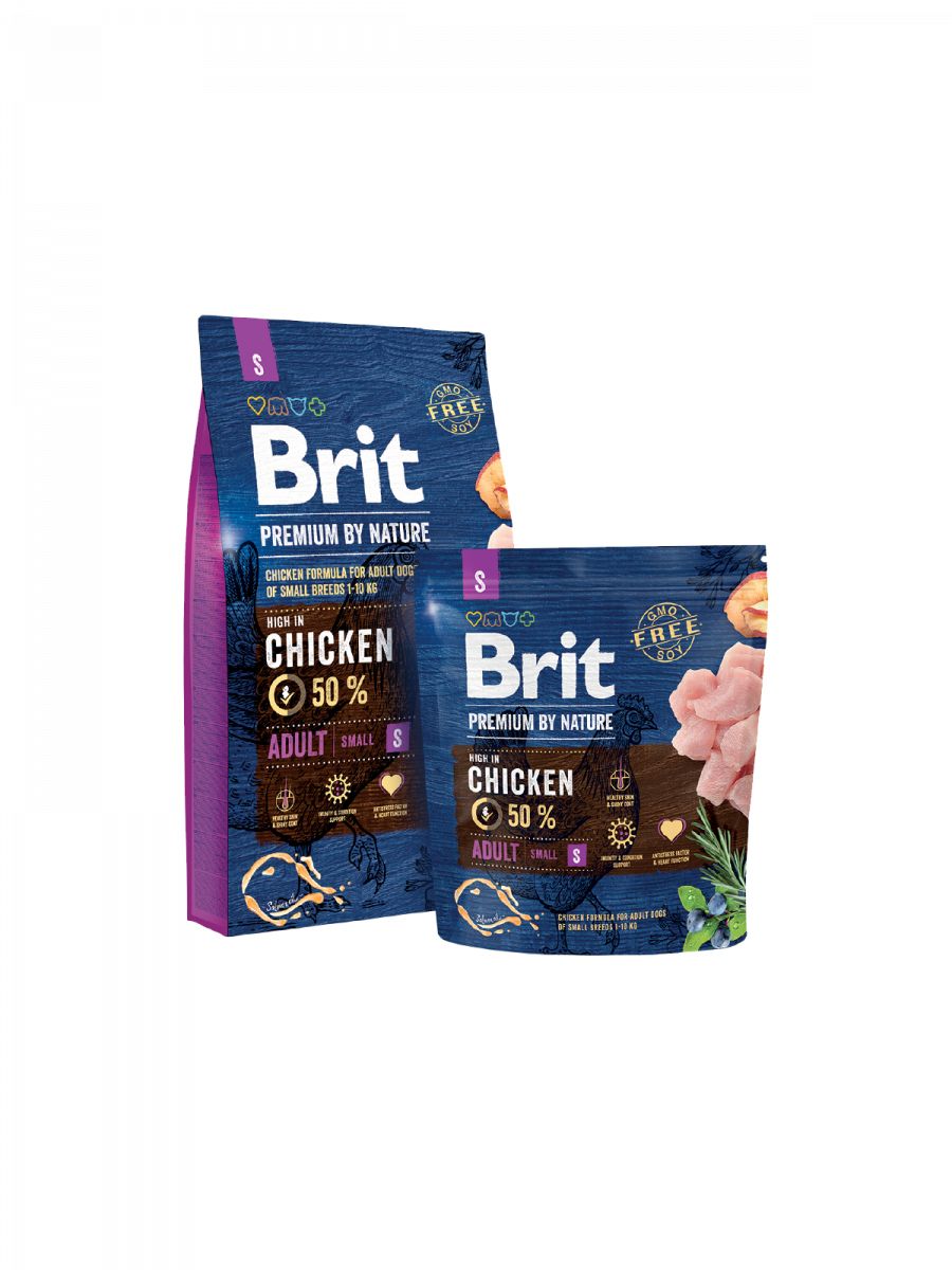 Brit 8595602526307, Vuxen, Mini (5 - 10kg), X-Small (<4kg), Kyckling, 8 kg