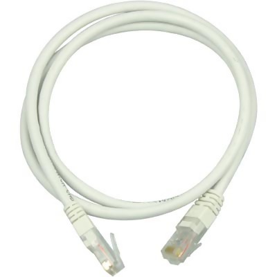 Deltaco UTP Nätverkskabel Cat6 1m - Vit