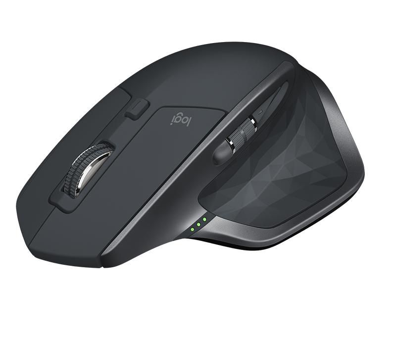 Logitech MX Master 2S Wireless Mouse, RF/Bluetooth, 4000 dpi - Grafitgrå, bild 3