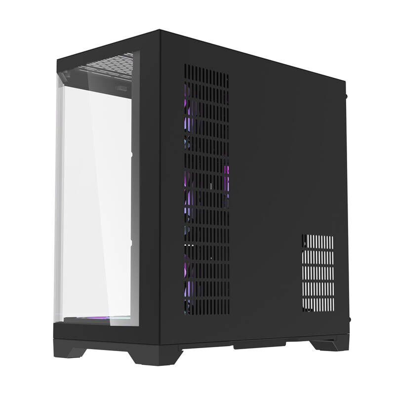 Darkflash FT418 PRO Computer Case with 7 ARGB Fans - Black - Chassi - Svart, bild 3