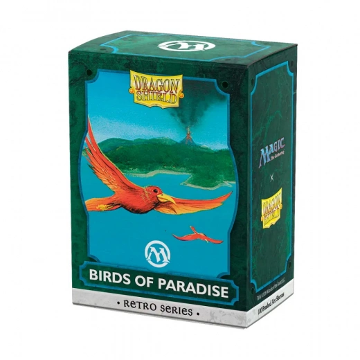 Sleeves Magic - 63 x 88 mm Retro Series: Birds of Paradise