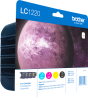 Bläckpatron Brother LC1220 Värdepaket