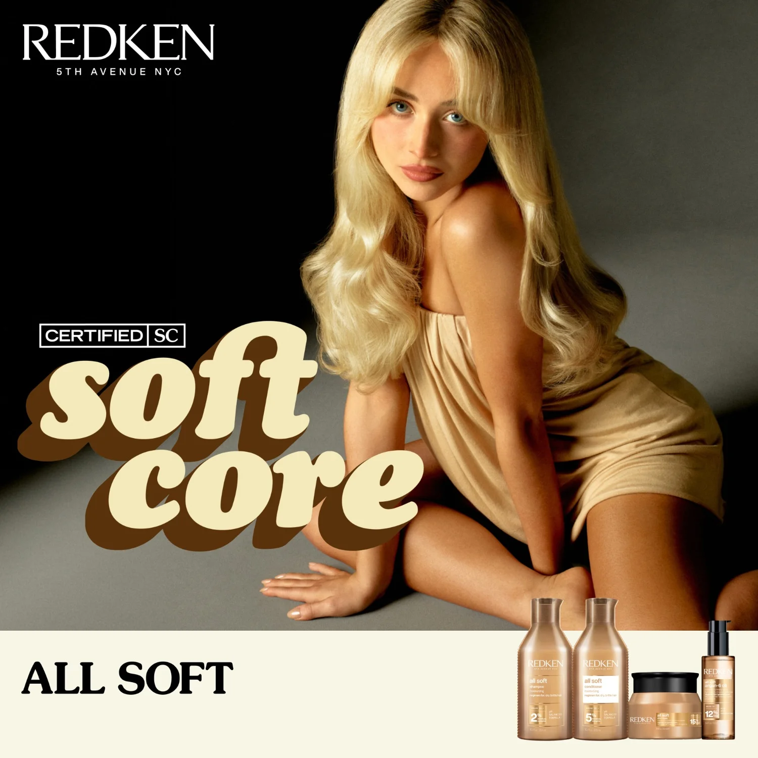 Redken All Soft All-in Mask for Dry Hair 250 ml, bild 3