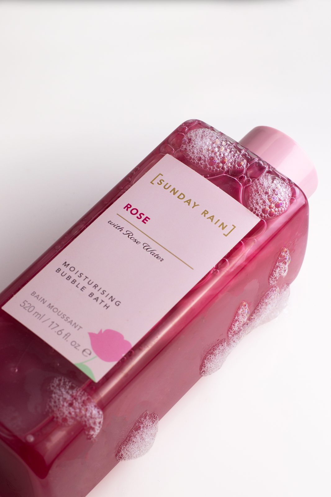 Sunday Rain Bubble Bath Rose 450 ml, bild 2