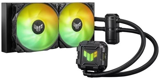Asus TUF Gaming LC II 240 AiO Water Cooler, ARGB, 2x120mm fläktar, bild 2