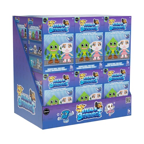 Roblox - Gosedjur Steal A Brainrot 4" Mystery Collectible Plush Blind Box (Assorted Wave 1 Cdu)