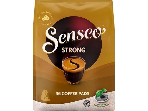 Senseo Strong kaffepads, 36 st