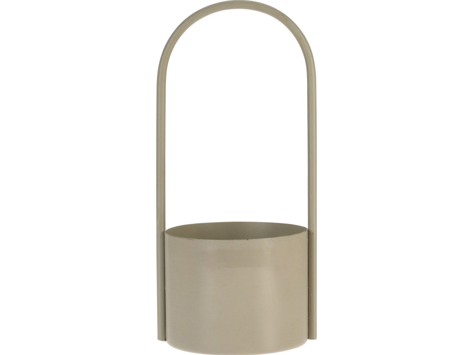 ProGarden metallkruka utan 30x13 cm blomkruka med handtag