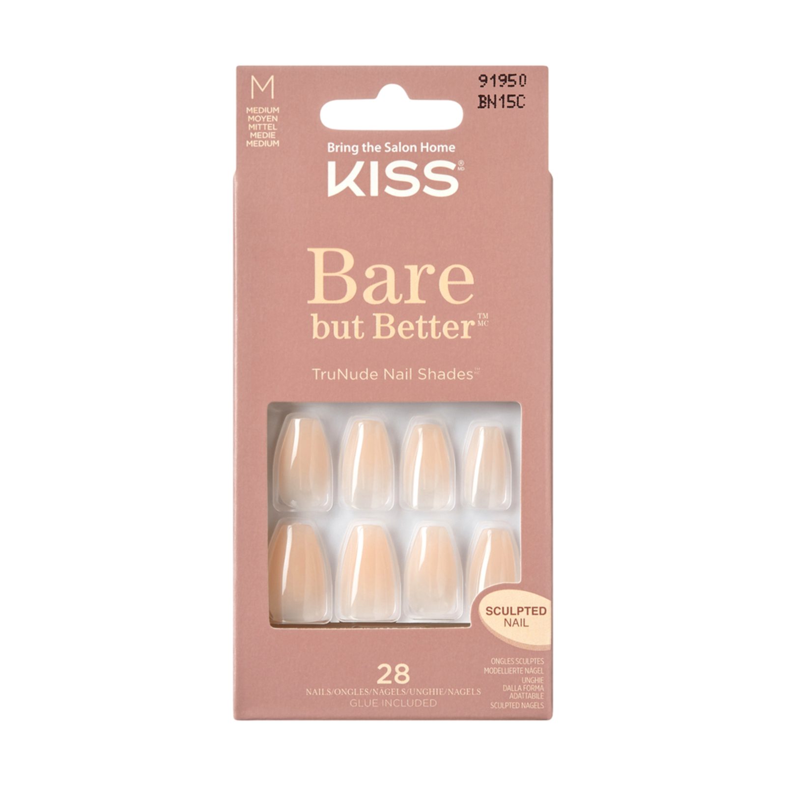 Kiss Bare-But-Better - Embrace It 28 pcs 28 pcs