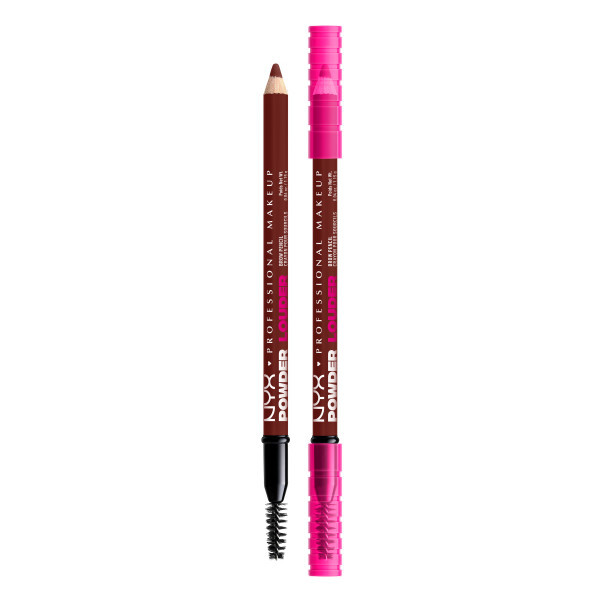 NYX PROFESSIONAL MAKEUP Powder Louder Brow Pencil 04 Black Cherry 04 Black Cherry