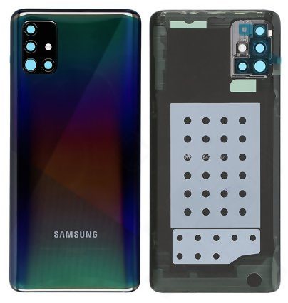 Samsung Galaxy A51 - Baksidebyte - Crush Black