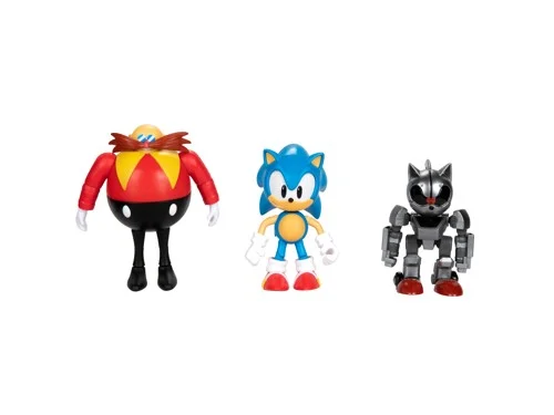 Jakks - Sonic the Hedgehog 10cm Figure Multi-pack - Figur, bild 2