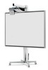 SMS 1200 mm pelare, alu/vit, passande WL Short Throw V, V+ samt motoriserad, bild 2