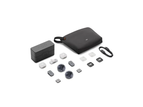 DJI Mic Mini 2 trådlöst mikrofonsystem (2 TX + 1 mobil RX + laddningsfodral), bild 2