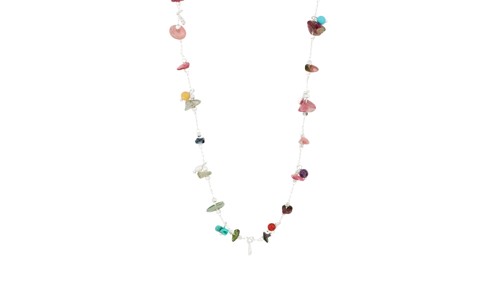 PILGRIM - HERE Necklace - Silver-Plated/Multi - 38 cm + 9 cm Extension Chain, bild 3