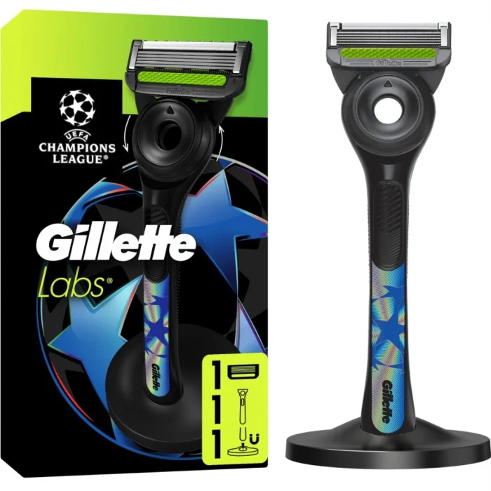 Gillette UEFA Champions League Special Edition GilletteLabs Rakhyvel med Exfoliating Bar