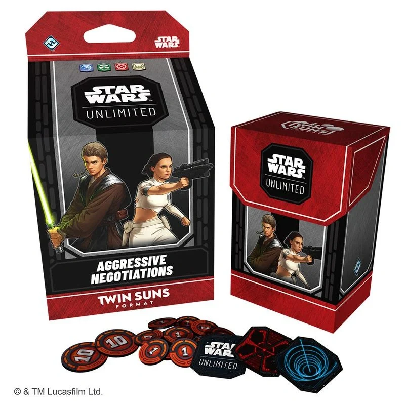Star Wars Unlimited Twin Suns Deck Aggressive Negotiations