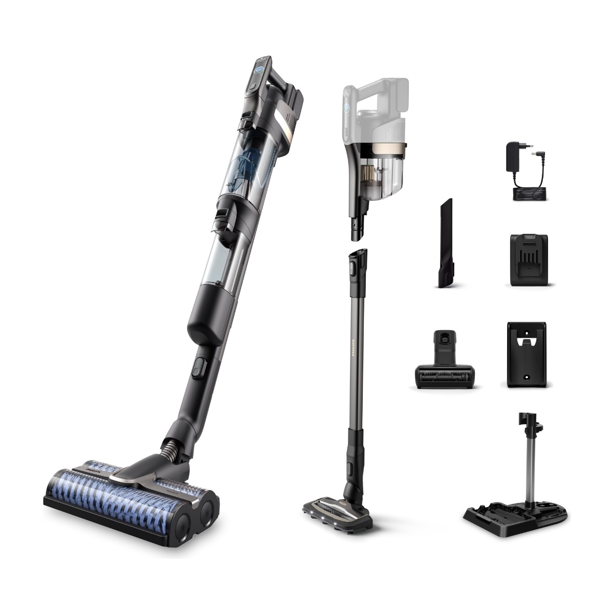 Philips XW9383/01 Aquatrio skaftdammsugare och våtmopp