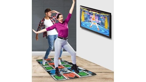 Mad Monkey - Retro Dance Mat for 2 players (incl. 110 songs and 9 stages), bild 3