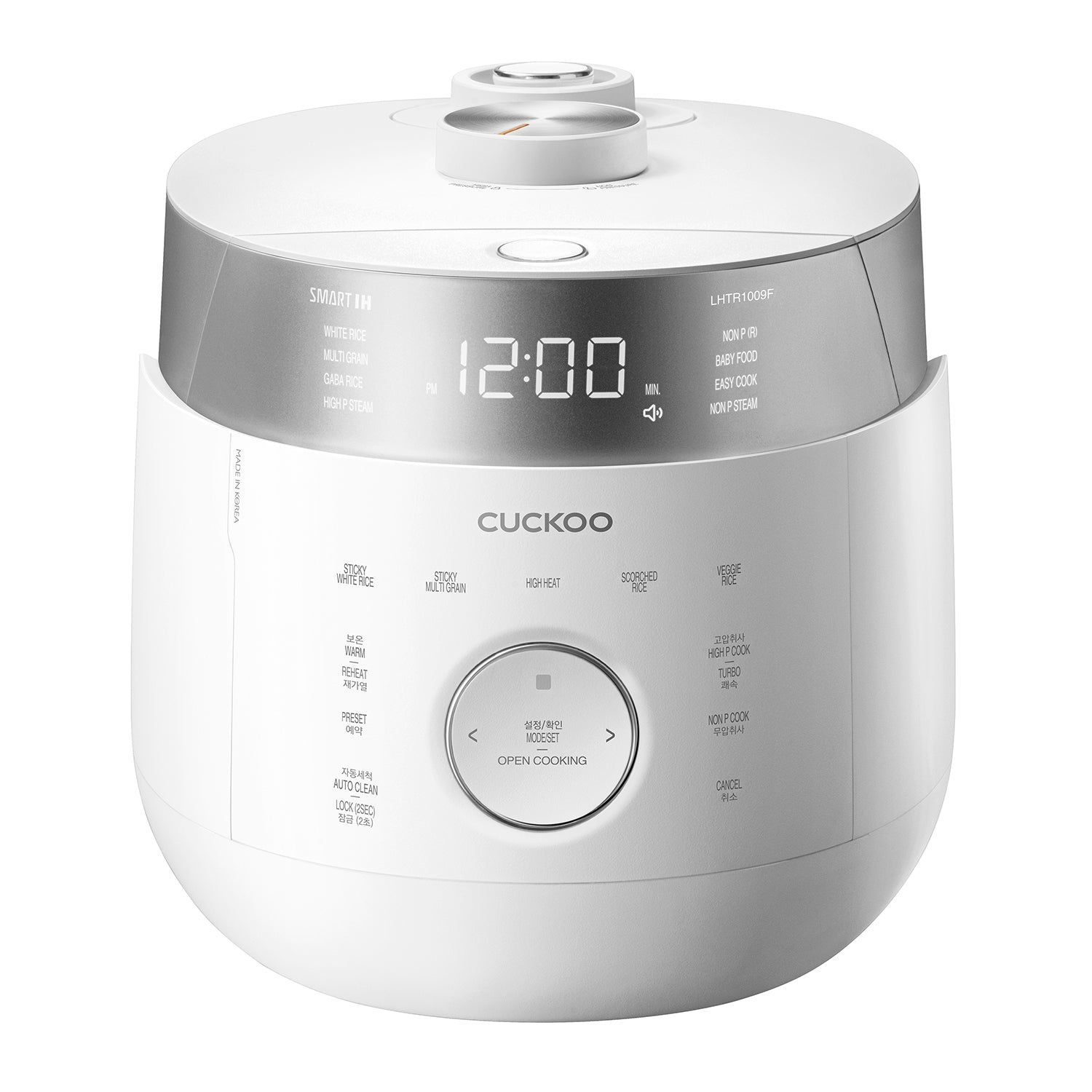 Cuckoo CRP-LHTR1009F riskokare 1,8 l 1305 W med induktion och tryck, vit