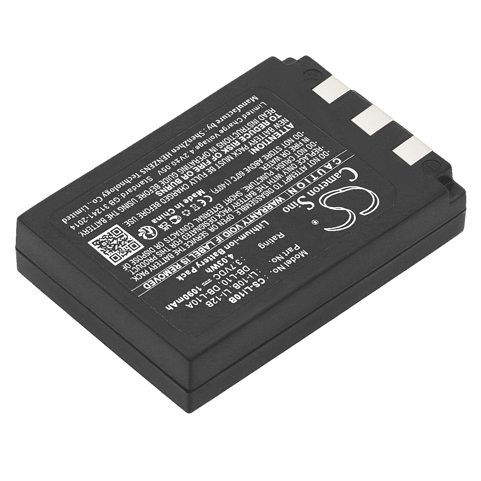 Batteri till Kamera för Sanyo Xact DSC-J1, Xacti DSC-AZ3, Xacti DSC-J2 m.fl., bild 4