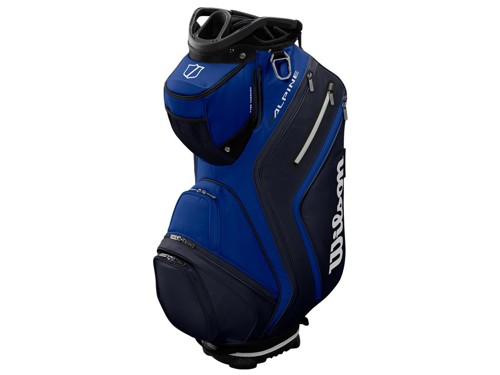 Wilson - Alpine Cart Bag with Embroidery - Navy/Blue, bild 2