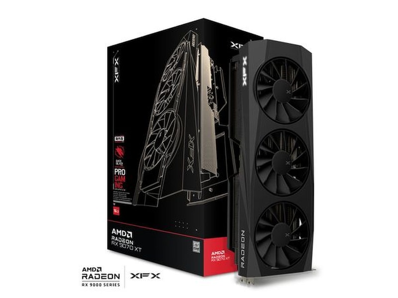 XFX Quicksilver Radeon RX 9070 XT 16GB, bild 4