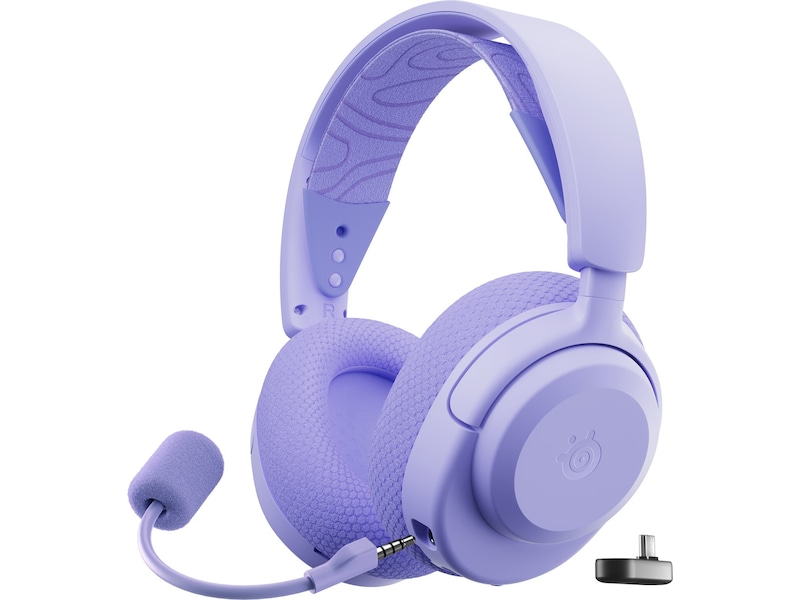 SteelSeries Arctis Nova 3 trådlöst gamingheadset, lavendel, bild 3
