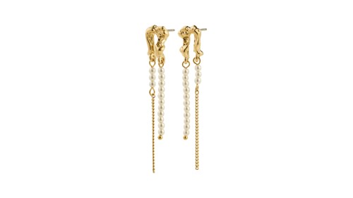 PILGRIM - VINCENT Earrings - Gold-Plated - 46 mm, bild 3