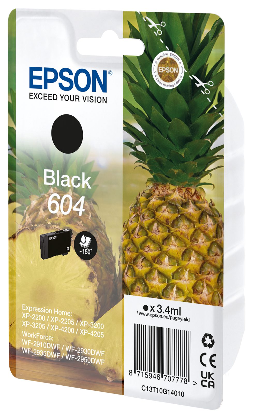 Epson 604 bläckpatron (svart), bild 4