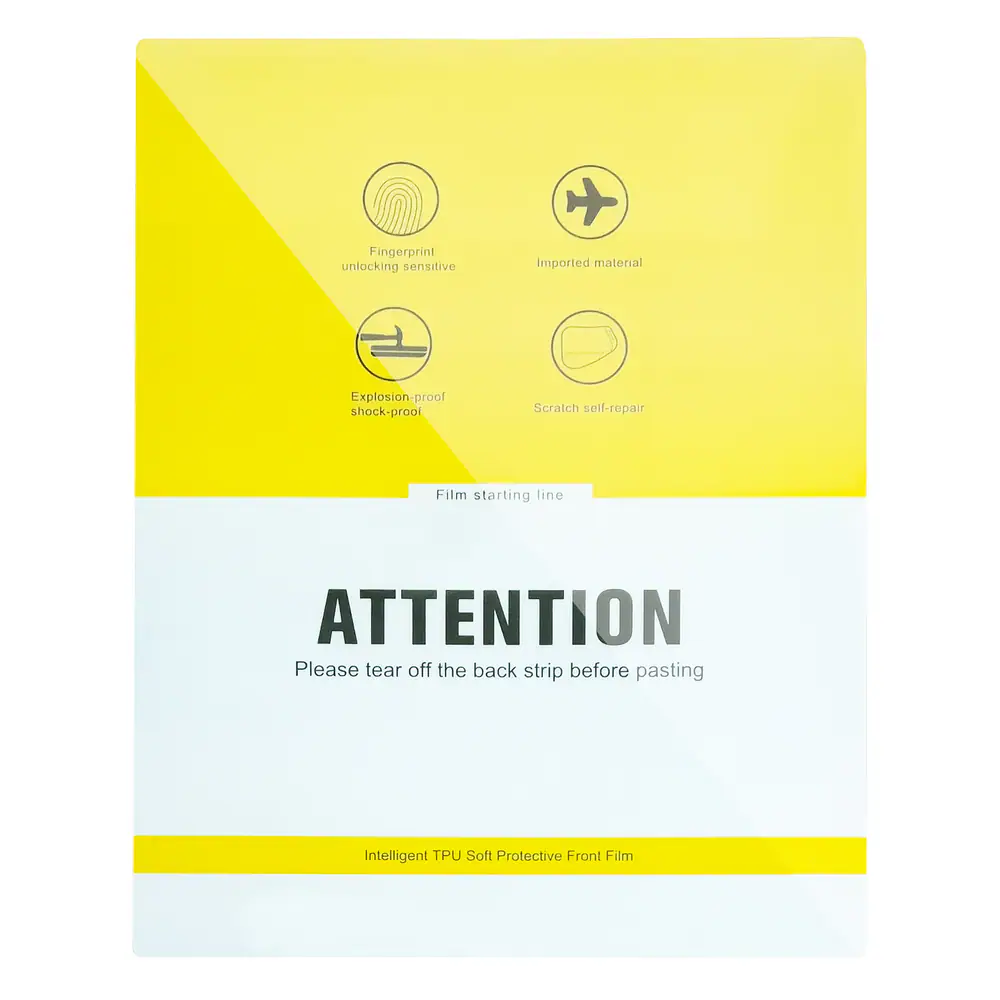 20 st. Hydrogelfolie för tabletten, självläkande för skärning med plotter (29 cm x 22,5 cm)